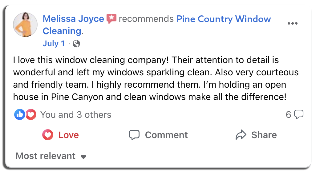 Best Window cleaning company in Flagstaff AZ for Pine Canyon. Window Cleaning Reviews in Flagstaff AZ