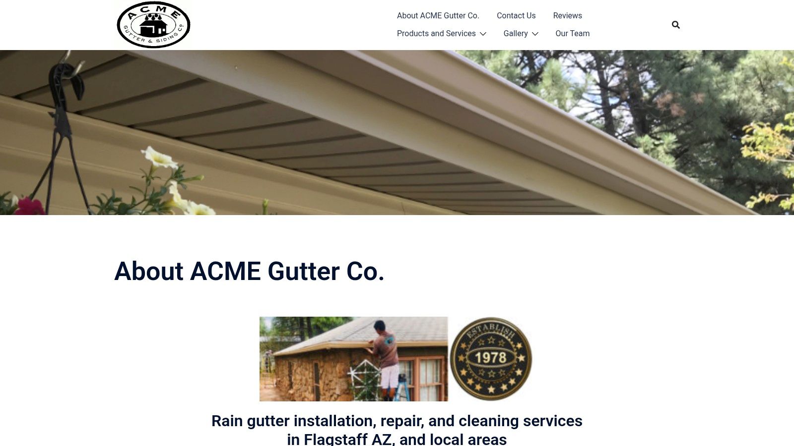 ACME Gutter Co.