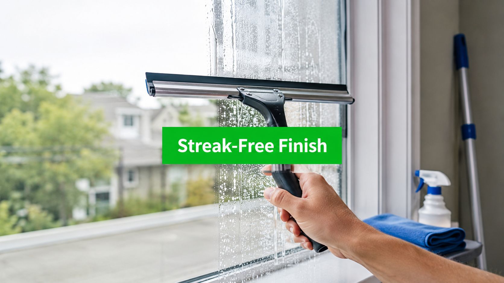 Window Frame Cleaning Tools Home Window Cleaning Tools for a Streak-Free Finish