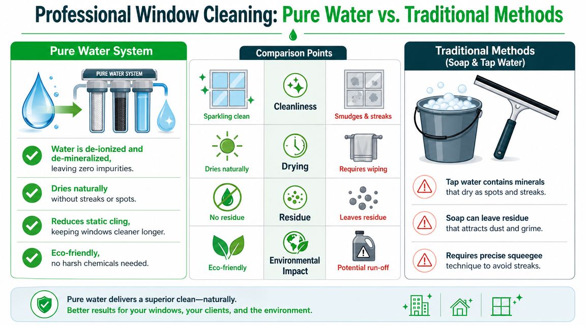 Why Professionals Use Pure Water and Advanced Detergents