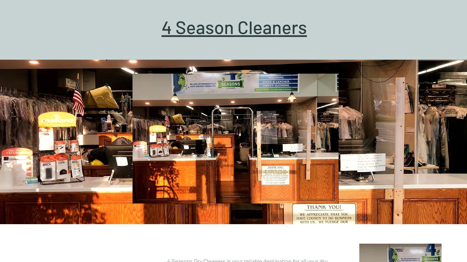 4 Seasons Dry Cleaners (Shrub Oak, Westchester County, NY)