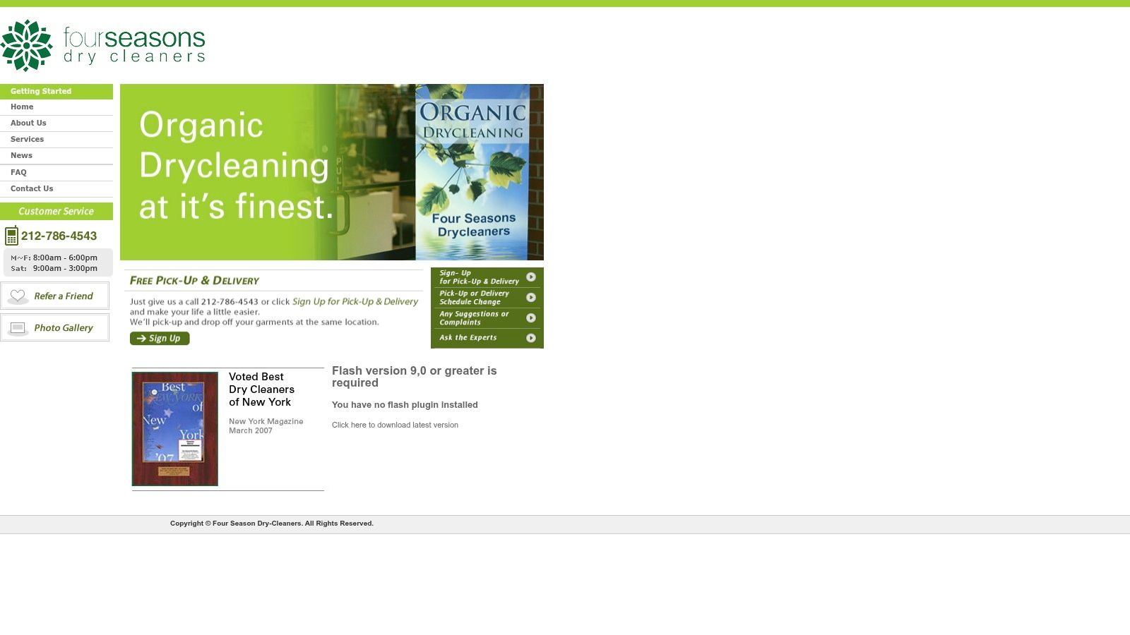 Four Seasons Dry Cleaners (Battery Park City, New York, NY)