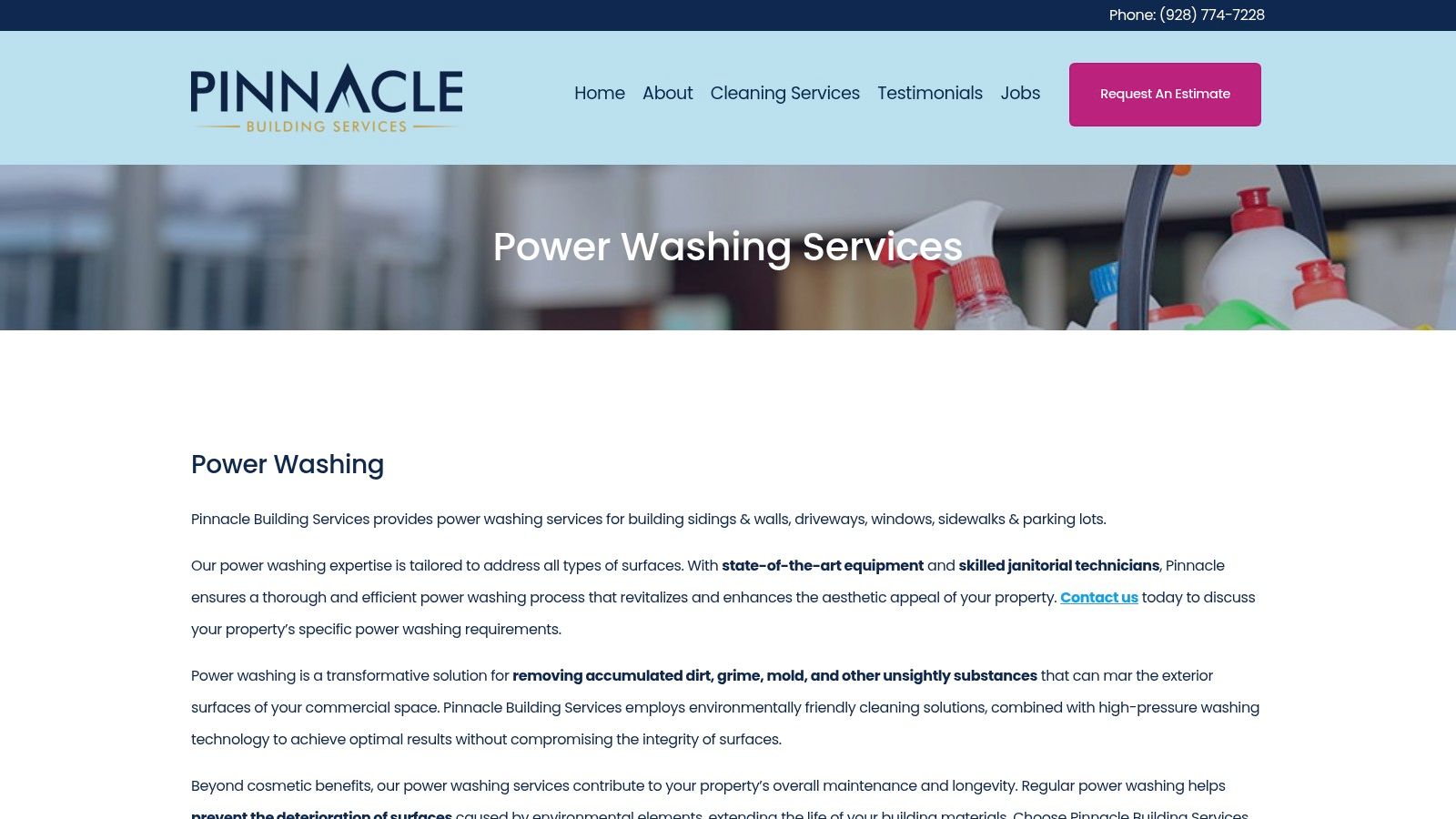 Pinnacle Building Services (Flagstaff office)