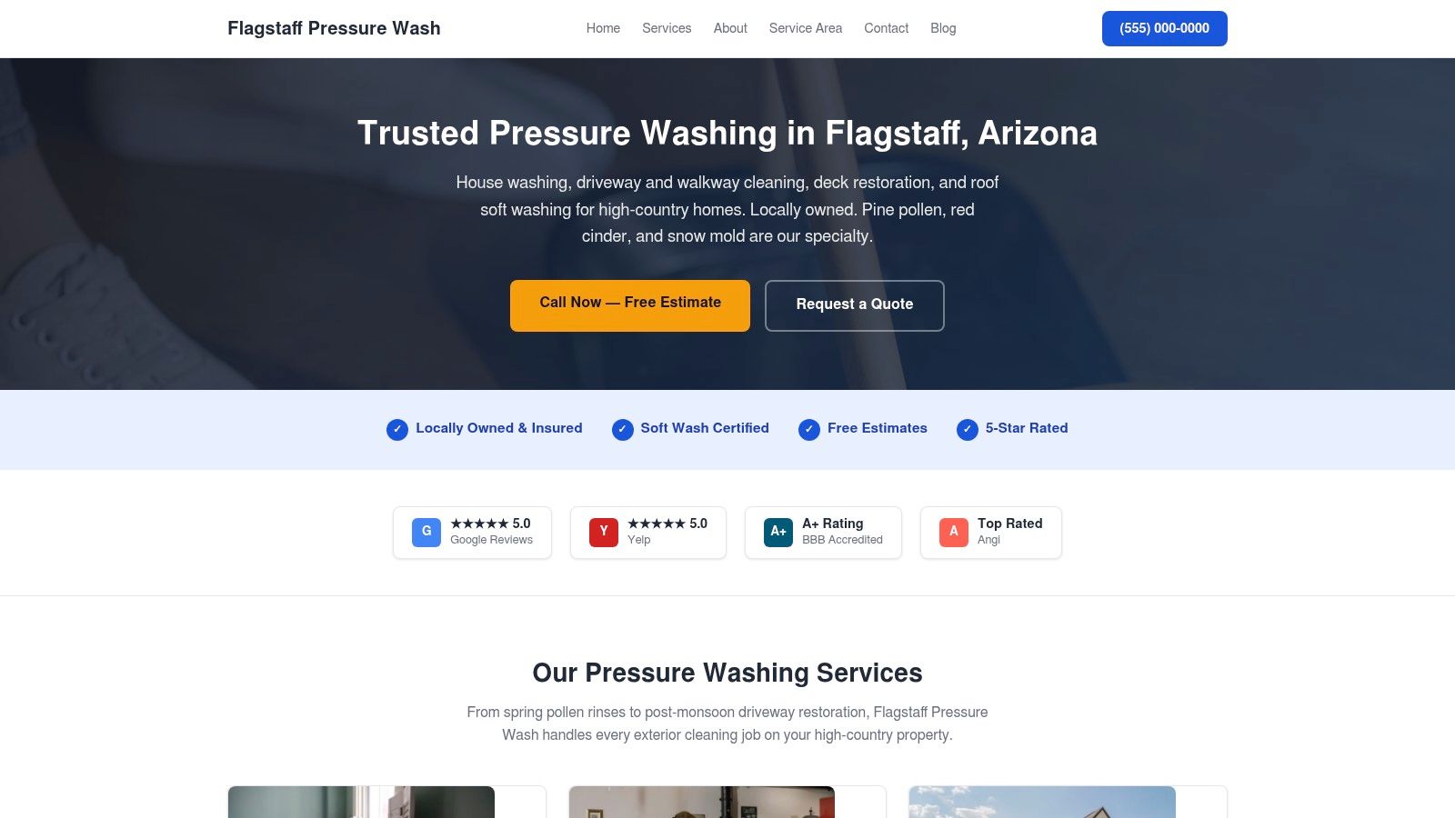 Flagstaff Pressure Wash