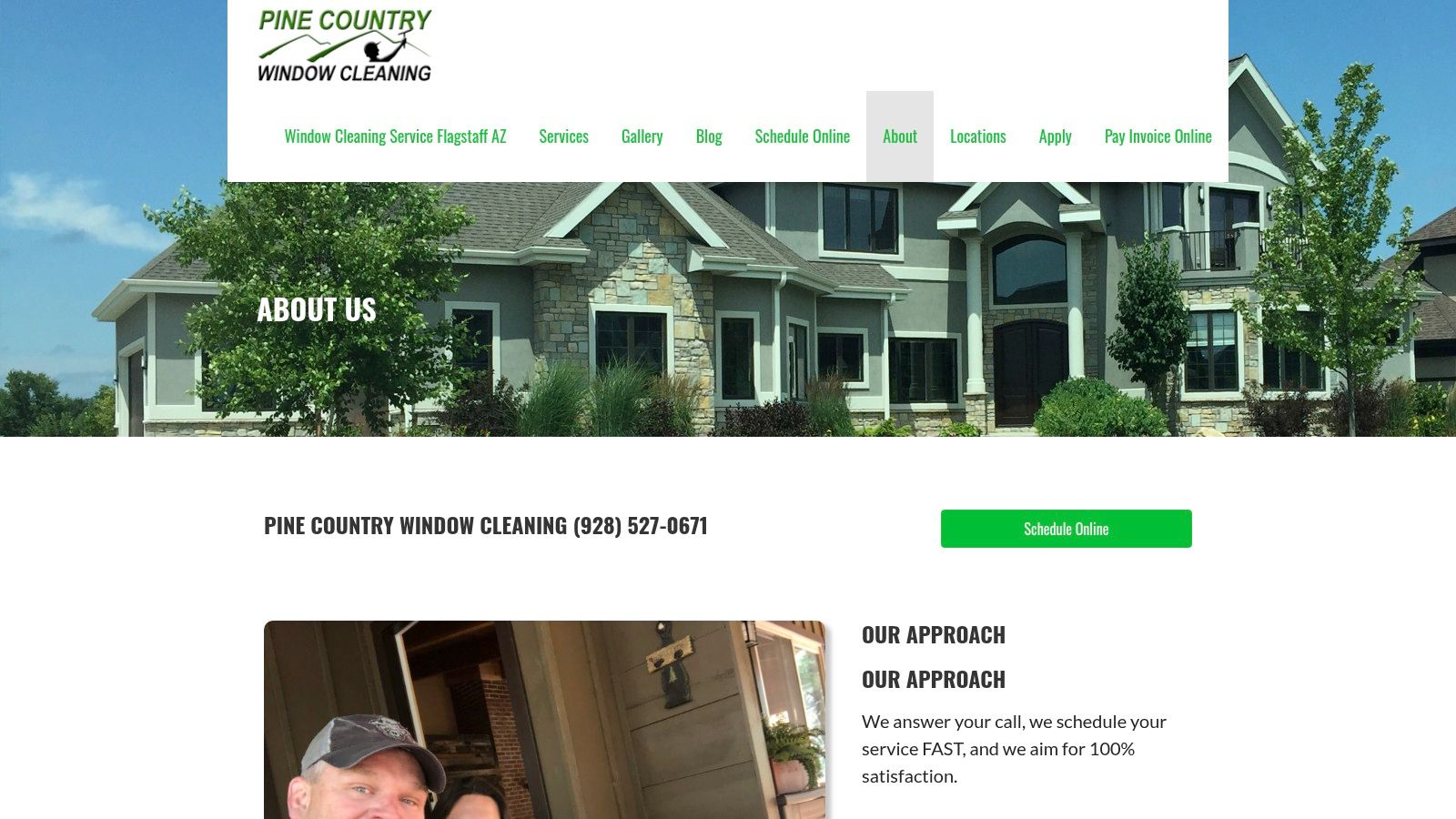 Screenshot from https://www.pinecountrywindows.com/about/