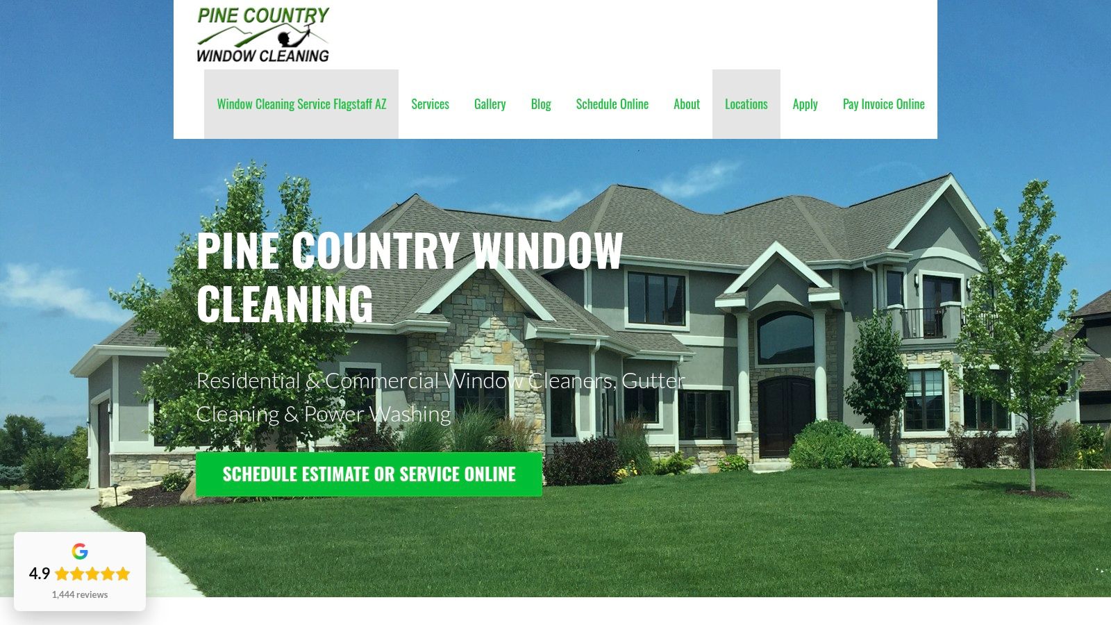 Screenshot from https://www.pinecountrywindows.com